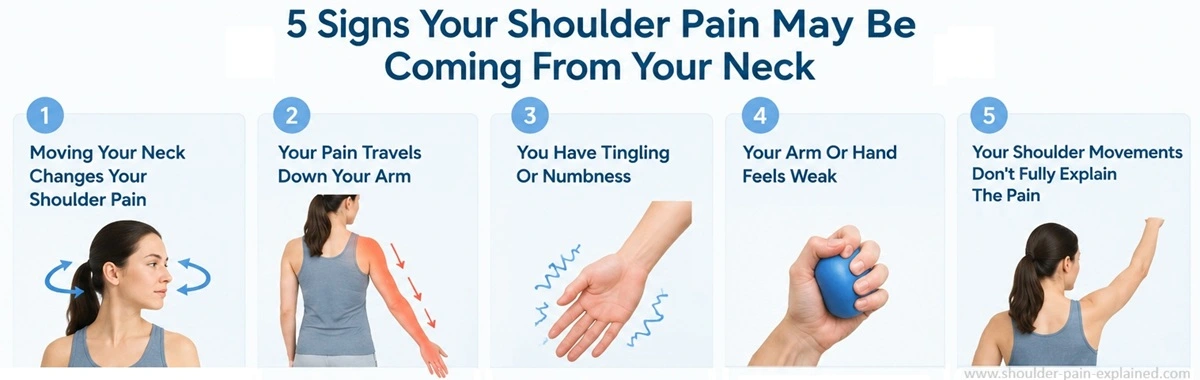5 signs your shoulder pain is coming from the neck