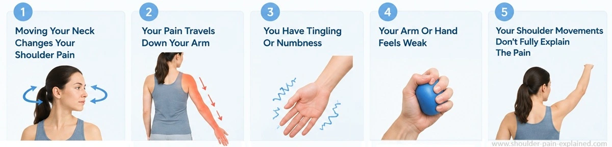 5 signs your shoulder pain is coming from your neck