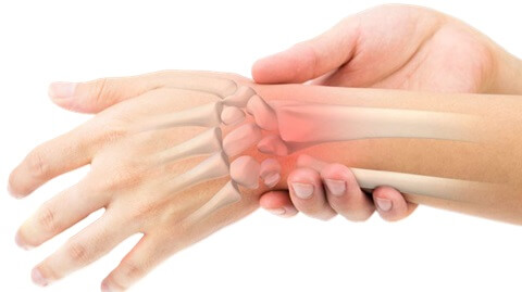 Central Wrist Pain: Causes, Symptoms & Treatment for pain in the middle of the wrist including carpal tunnel syndrome, wrist fractures and wrist tendonitis Central Wrist Pain: Causes, Symptoms & Treatment for pain in the middle of the wrist including carpal tunnel syndrome, wrist fractures and wrist tendonitis