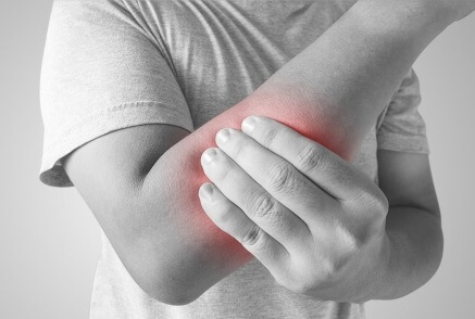 Top of clearance forearm pain