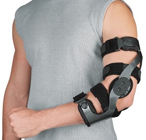 Hyperextended Elbow Brace - helps provide stability following an elbow hyperextension injury