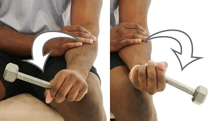 Medial Epicondylitis Exercises: Pronation & Supination Medial Epicondylitis Exercises: Pronation & Supination