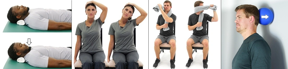 Exercises for shoulder pain coming from the neck