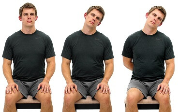 Side Bend Upper Trapezius Stretches Side Bend Upper Trapezius Stretches