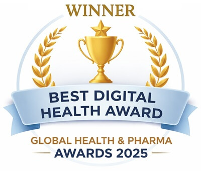 Winner Best Digital Health Services Provider Global Healthcare & Pharmaceutical Awards 2025